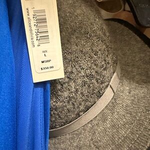 It’s brand new royal blue from sacks fifth ave